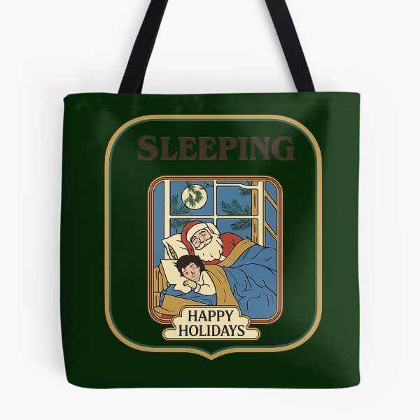 Item preview, Sleeping Santa Retro Christmas  Happy Holidays Parody designed and sold by Log77.