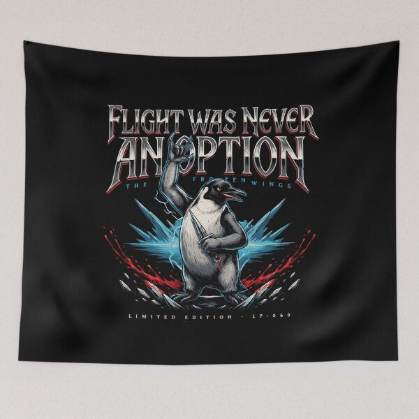 Item preview, Flight Was Never an Option Funny Penguin Cute Yet Dangerous Sarcastic Meme designed and sold by Redgiant87x.