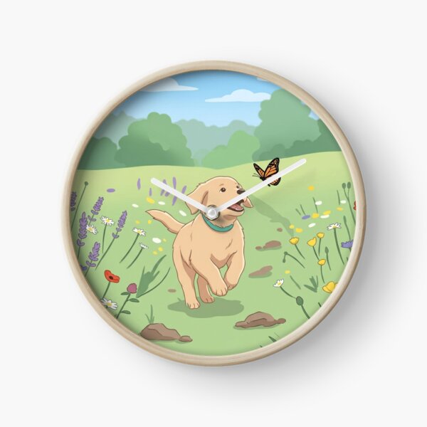 Item preview, Springtime Playtime: Puppy and Butterfly designed and sold by GADS_STUDIO.