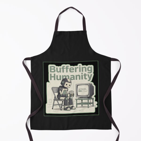 Item preview, Buffering Humanity designed and sold by QuietNovaShop.