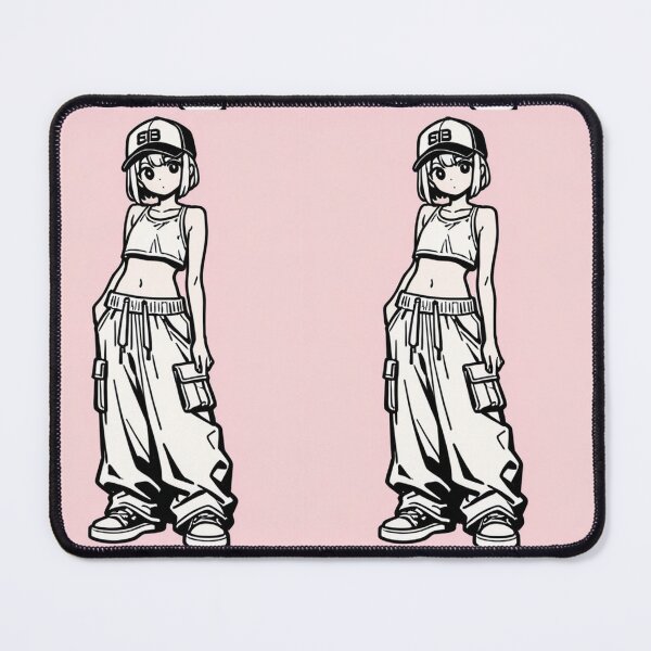 Item preview, Fashion - outfit woman crop cargo designed and sold by AnimeShin.