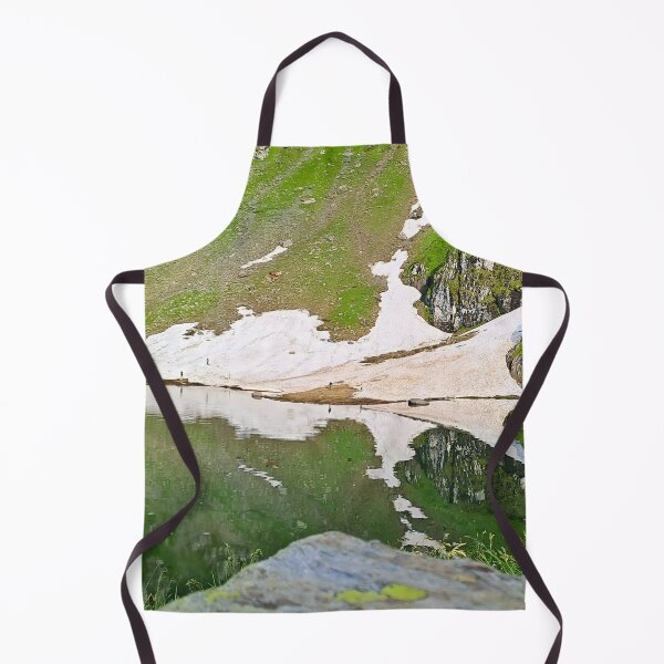 Item preview, Balea Lake Romania – Stunning Alpine Lake Mountain Landscape Scenic Art Print designed and sold by MSMPrintDesign.