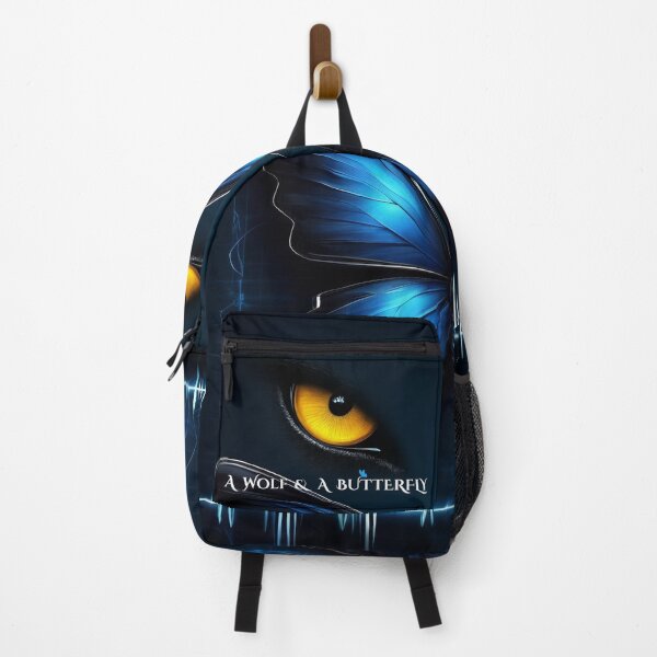 Item preview, A wolf and a butterfly - novel swag by Lina C. Eleste designed and sold by LinaC.Eleste.
