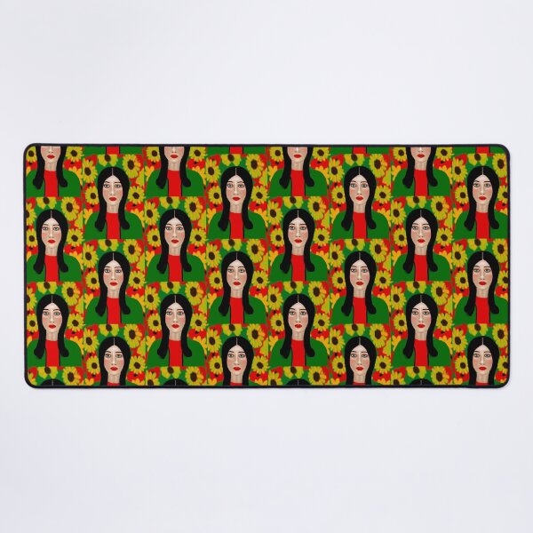 Item preview, Woman with Floral Background designed and sold by Elaine M Hayward .