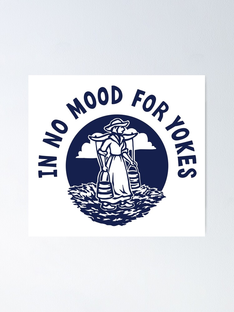 "Dutch Delft Dairymaid with Yoke in no mood for yokes (jokes