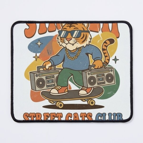 Item preview, Street Cats Club designed and sold by Toasted Doodles.