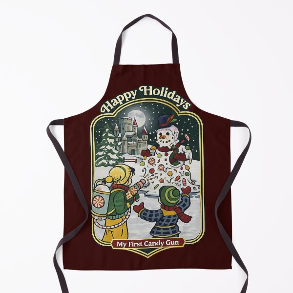 Item preview, My First Candy Gun Vintage Christmas Badge Retro Holiday Parody designed and sold by Log77.