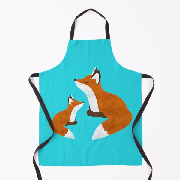 Item preview, Mom and baby fox designed and sold by Ana Gorozpe.