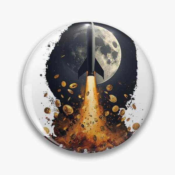Item preview, Crypto to the Moon T-Shirt | Bitcoin Gift | Crypto Shirt | To the Moon Tee | Cryptocurrency designed and sold by SunnyDesign82.