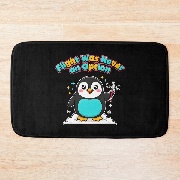 Item preview, Flight Was Never an Option Funny Penguin Dark Humor Animal Meme designed and sold by Redgiant87x.