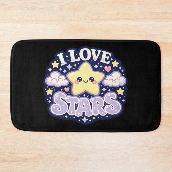 Item preview, I Love Stars Kawaii Cosmic Dreamer Cute Star Design designed and sold by Magmashup.