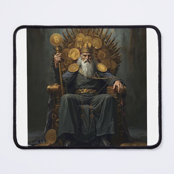 Item preview, HODL King T-Shirt | Bitcoin Gift | Crypto King Shirt | Bitcoin Throne Tee | Cryptocurrency designed and sold by SunnyDesign82.