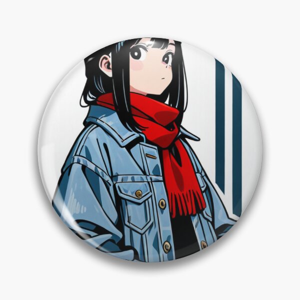 Item preview, Fashion - outfit woman denim jacket designed and sold by AnimeShin.