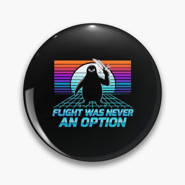 Item preview, Flight Was Never an Option Funny Penguin Sarcastic Penguin Lover Gift Idea designed and sold by Redgiant87x.