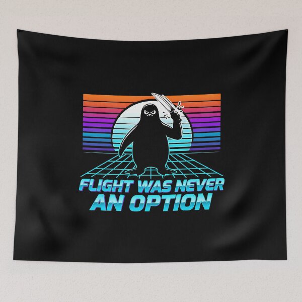 Item preview, Flight Was Never an Option Funny Penguin Sarcastic Penguin Lover Gift Idea designed and sold by Redgiant87x.