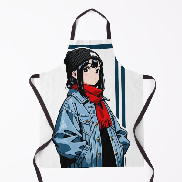 Item preview, Fashion - outfit woman denim jacket designed and sold by AnimeShin.