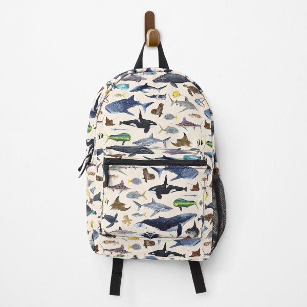 Item preview, MARINE LIFE OF LOS CABOS text (beige) designed and sold by BEATRIZ ABAITUA.