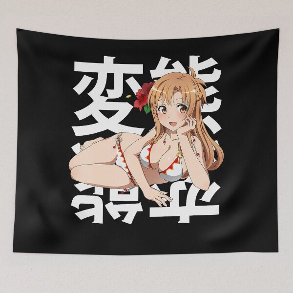 Item preview, Anime Kawaii Lewd Cute Waifu Otaku Japanese Summer Cosplay designed and sold by Lhwatsrdina.