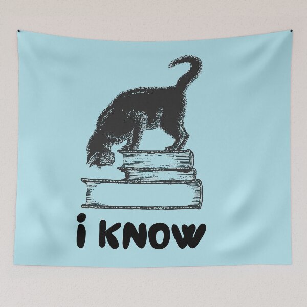 Item preview, I Know Black Cat designed and sold by AdicretorDesign.