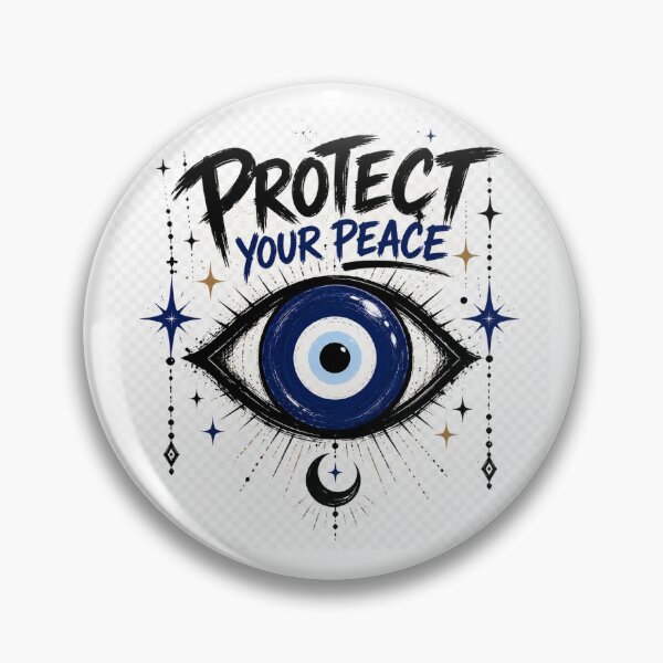 Item preview, Protect Your Peace | Evil Eye Aesthetic Design designed and sold by Point Blank Club.