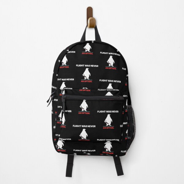 Item preview, Flight Was Never an Option Funny Penguin Funny Animal Meme with Knife designed and sold by Redgiant87x.