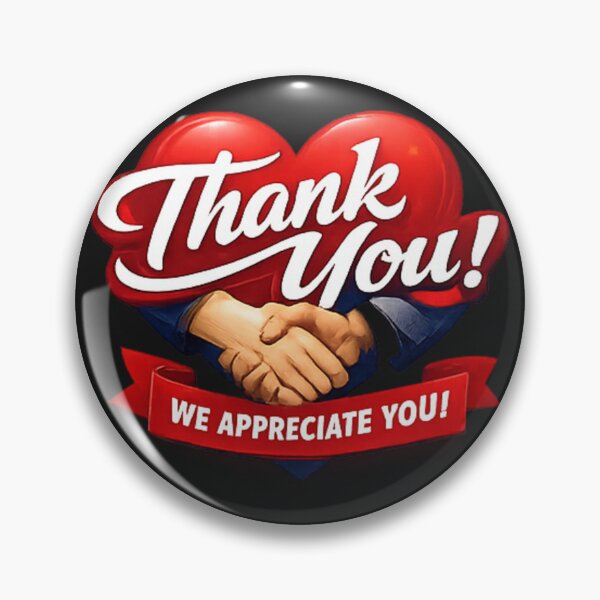 Item preview, Bold We Appreciate You Cartoon Typography designed and sold by Log77.