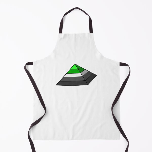 Item preview, Pyramid Pride Flag Aromantic designed and sold by HarveyHandcraftsandDesigns.