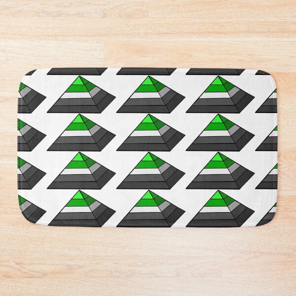 Item preview, Pyramid Pride Flag Aromantic designed and sold by HarveyHandcraftsandDesigns.