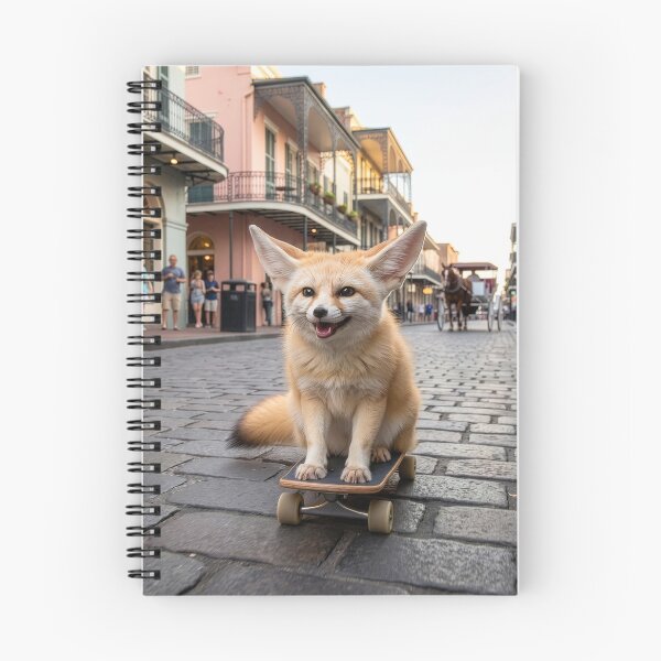 Item preview, Fennec Fox Loves the French Quarter  designed and sold by Tridentulus.