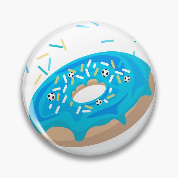 Item preview, World Cup Football Season Donut |Argentina Fan Art designed and sold by Rush2Buy.