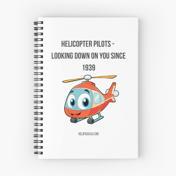 Item preview, Helicopter Pilots Looking Down On You Since 1939 - Funny Pilot T-Shirt designed and sold by helipadusa.