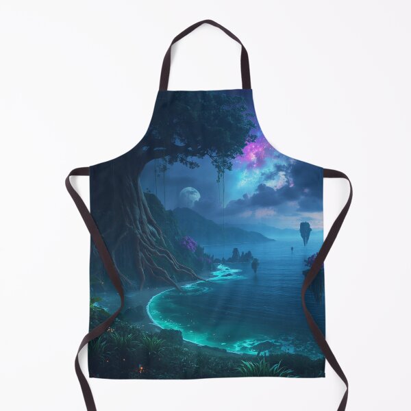 Item preview, Skyroot Forest Ocean Pandora Alien Landscape designed and sold by Luminous Wilds.