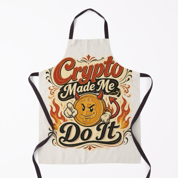 Item preview, Crypto Made Me Do It T-Shirt | Funny Bitcoin Gift | Crypto Humor Shirt | Cryptocurrency Tee designed and sold by SunnyDesign82.