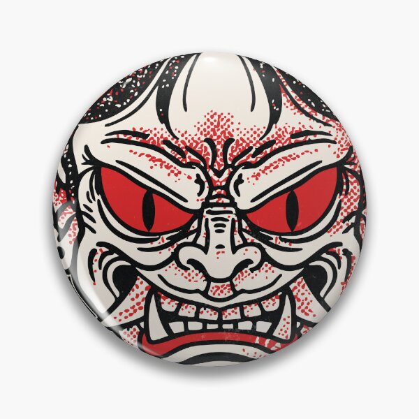 Item preview, Oni Mask Japanese Demon Spirit designed and sold by trajeado14.