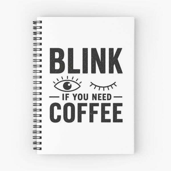 Item preview, Blink If You Need Coffee Retro Eye Design – Funny Caffeine Lover Aesthetic designed and sold by MartBook.