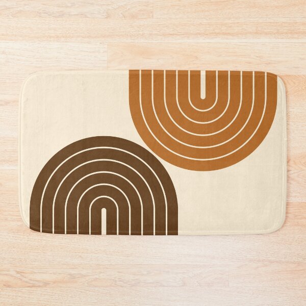 Item preview, Terracotta Abstract Geometric Arch Pillow Cover - Boho Home Decor 2 designed and sold by nineFlorals.