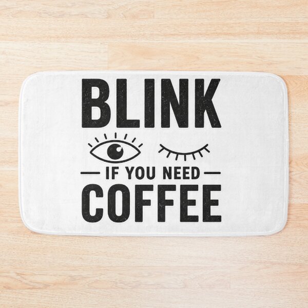 Item preview, Blink If You Need Coffee Retro Eye Design – Funny Caffeine Lover Aesthetic designed and sold by MartBook.