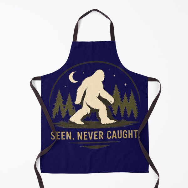 Item preview, Seen. Never Caught. – Minimal Bigfoot Logo designed and sold by Log77.