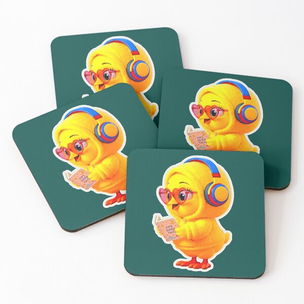 Item preview, Cute Chick Vibes – Adorable Baby Chick Stickers & Kawaii Art designed and sold by Cyber-ART-Studio.