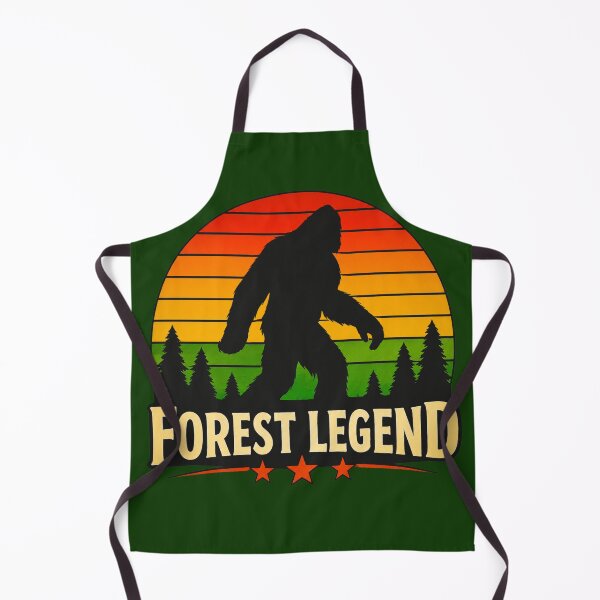 Item preview, Forest Legend – Retro Bigfoot Sunset Logo designed and sold by Log77.
