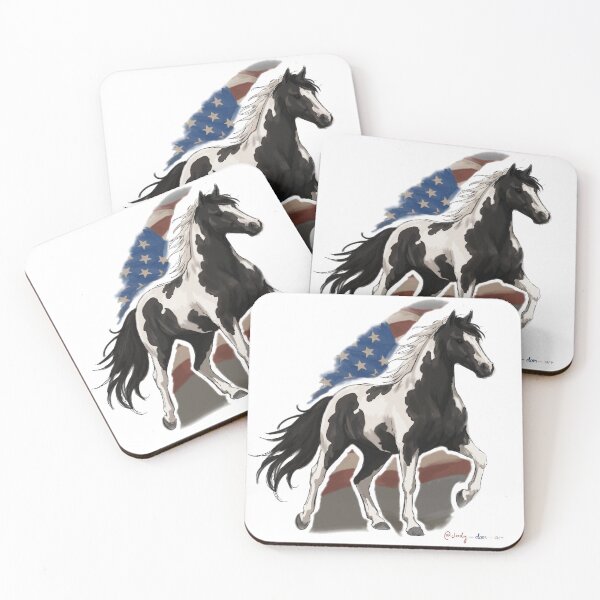 Artikelvorschau, Amerikanisches Paint Horse entworfen und verkauft von Jordy-DoesArt.