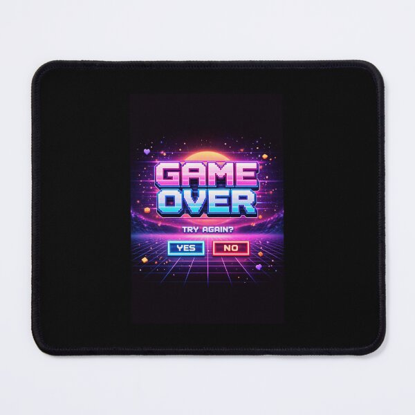 Item preview, Retro Game Over Screen designed and sold by Pixolon.