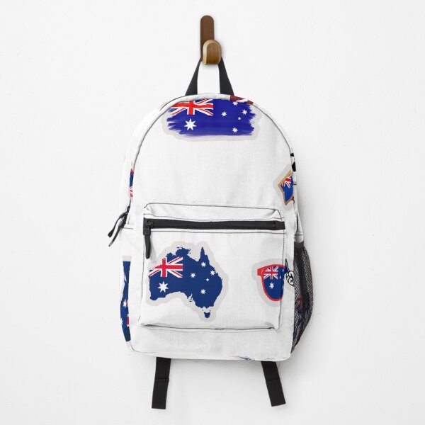 Item preview, Australia Flag Cute Sticker Pack designed and sold by KAWAII STUDIO NB.