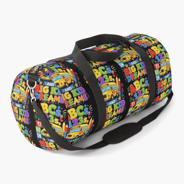 Item preview, Back to School First Day Big Kid Dreams School Bus Fun designed and sold by Noctivyra.
