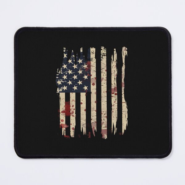 Item preview, Distressed Battle Worn American Flag - Tactical Veteran Patriotic designed and sold by FizjoHed.