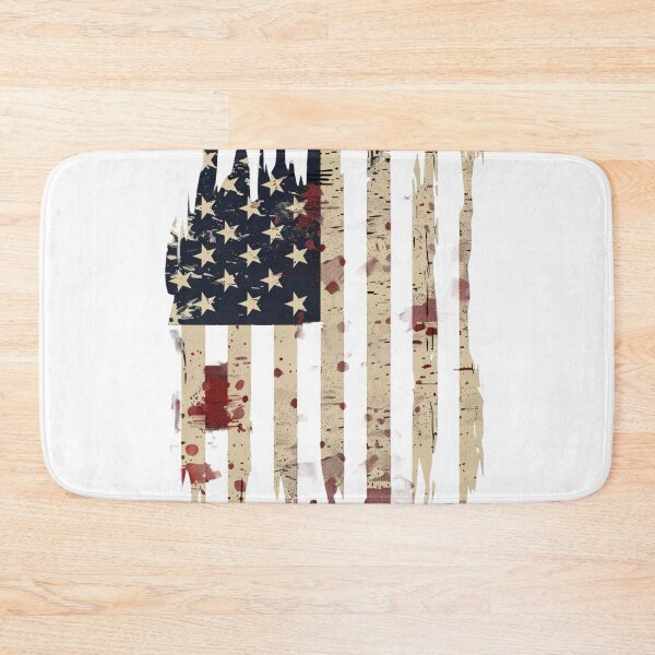 Item preview, Distressed Battle Worn American Flag - Tactical Veteran Patriotic designed and sold by FizjoHed.
