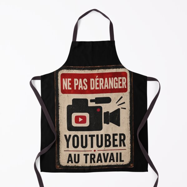 Item preview, Ne Pas Déranger - Youtuber Au Travail designed and sold by StudioRedKoala.