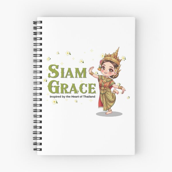 Item preview, Siam Grace | Cute Traditional Thai Dancer Chibi | Thailand Cultural Beauty Travel Art designed and sold by Beeform.