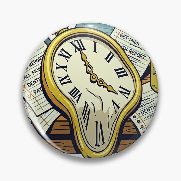 Item preview, Executive Dysfunction Clock  designed and sold by PapamooreArt.