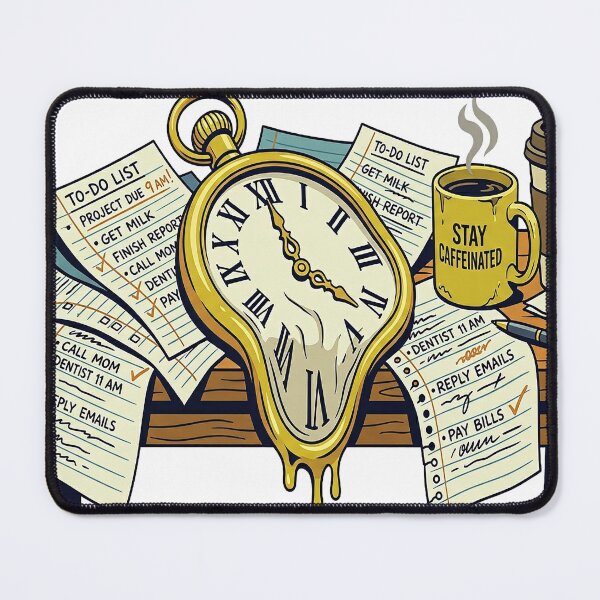 Item preview, Executive Dysfunction Clock designed and sold by PapamooreArt.